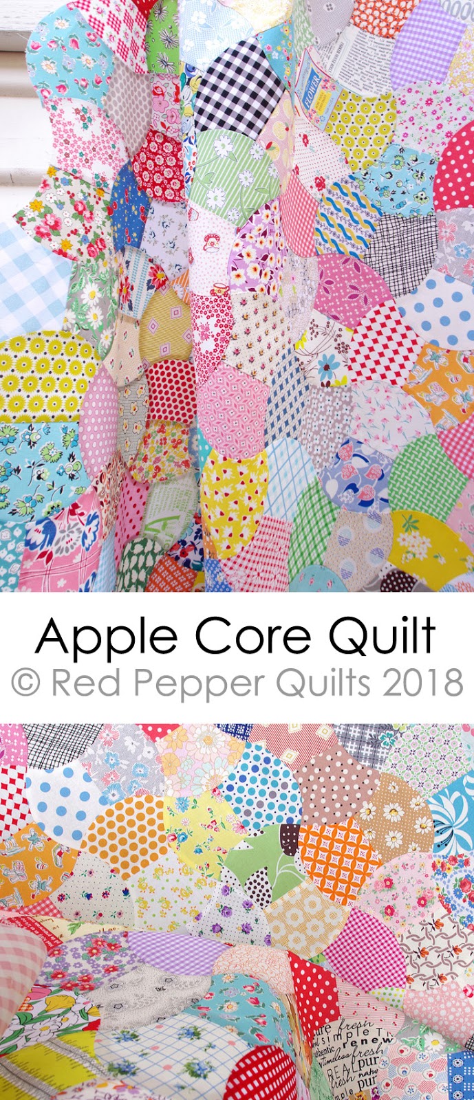 Apple Core Quilt Work in Progress Red Pepper Quilts Bloglovin’